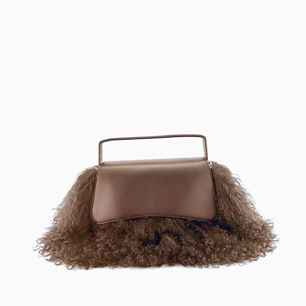 Vioraia Lennon Plush Handbag
