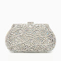 Vioraia (CS) Juliet Rhinestones Clutch Bag - Silver