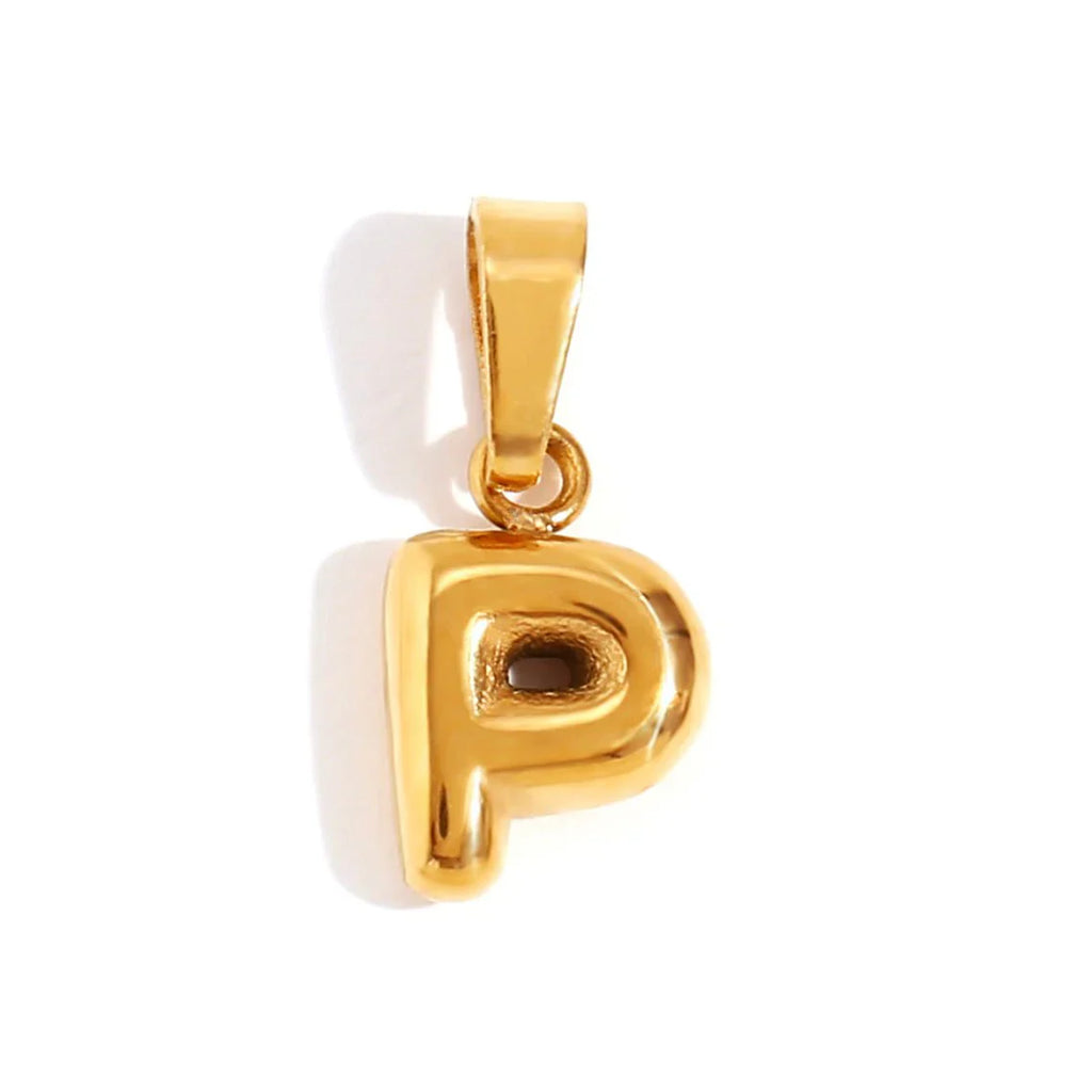 Vioraia Bubble Letter Necklace