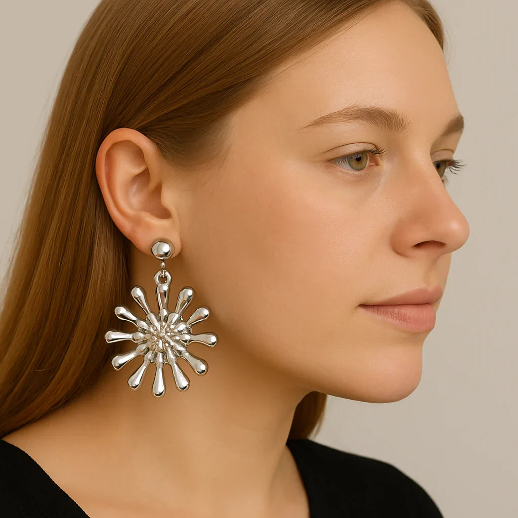 Vioraia Lyra Bloom Earrings