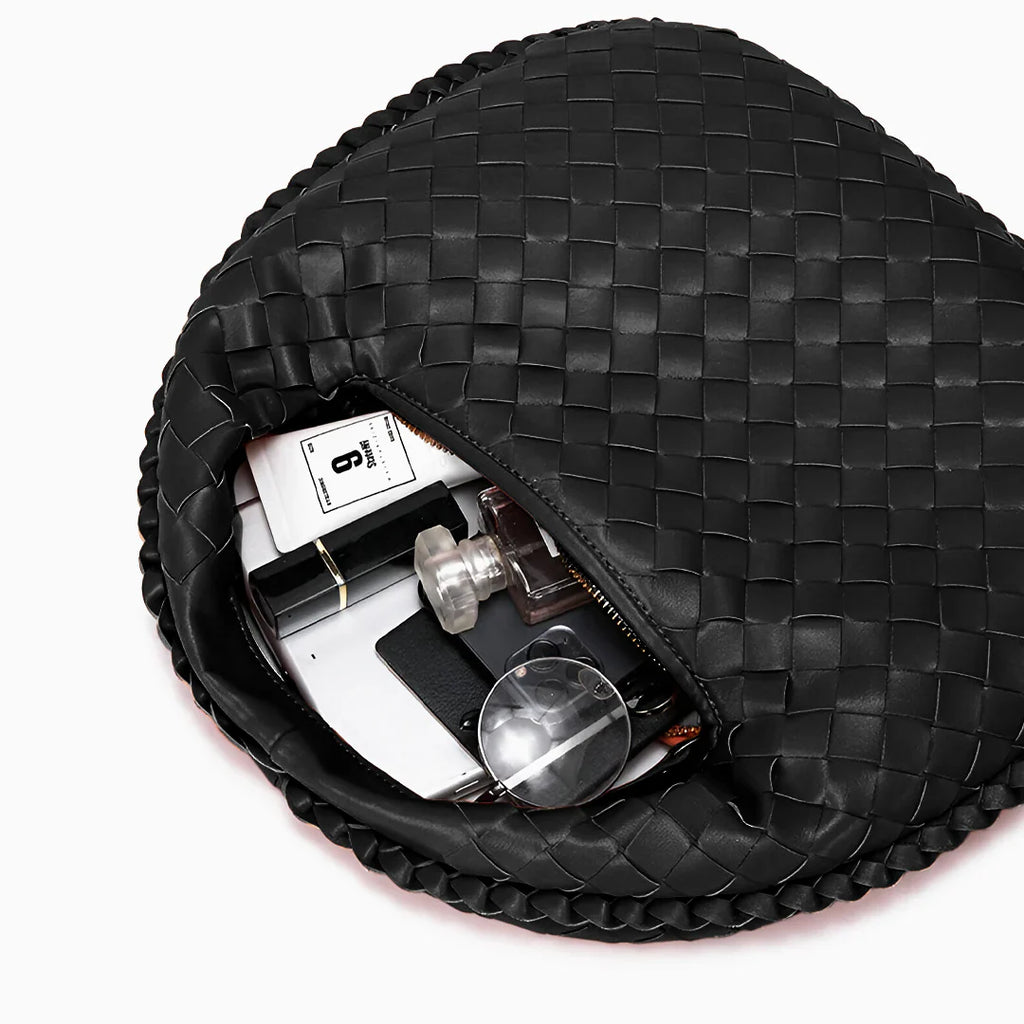 Vioraia Olga Woven Shoulder Bag