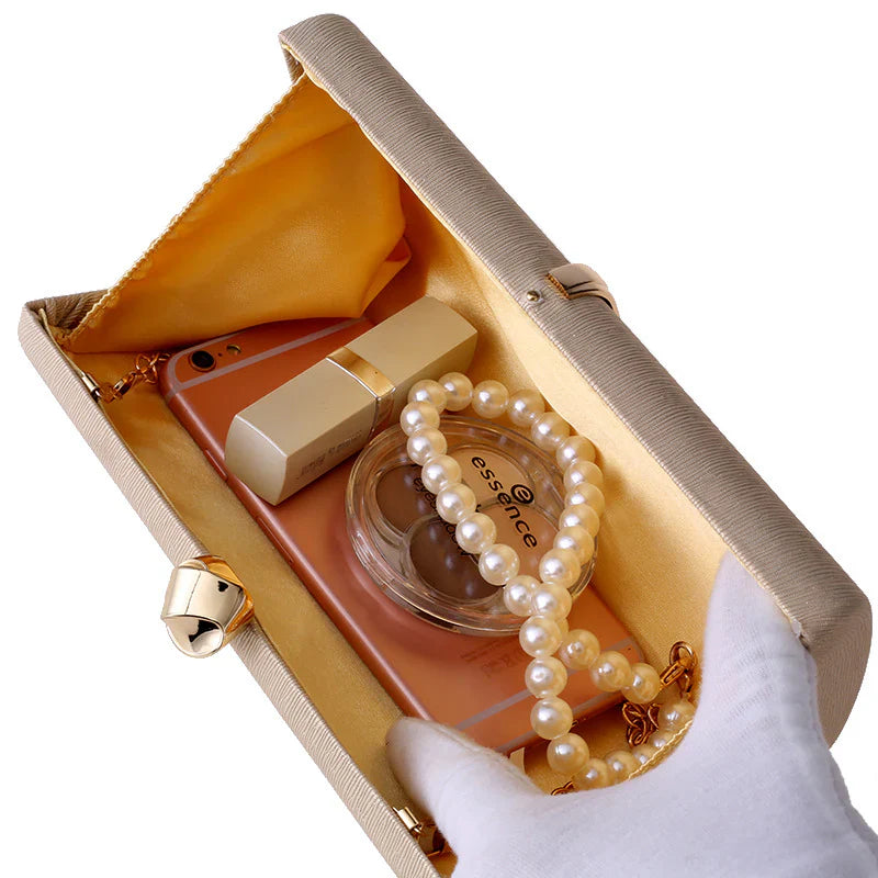 Vioraia Genevieve Minimalist Evening Clutch Bag