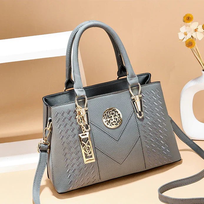 Vioraia Florence Embroidered Shoulder Bag