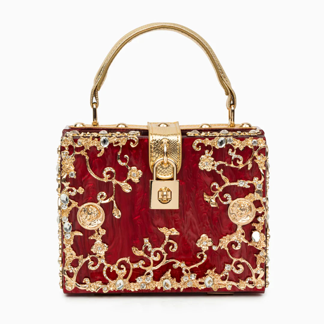 Vioraia Acrylic Box Handbag