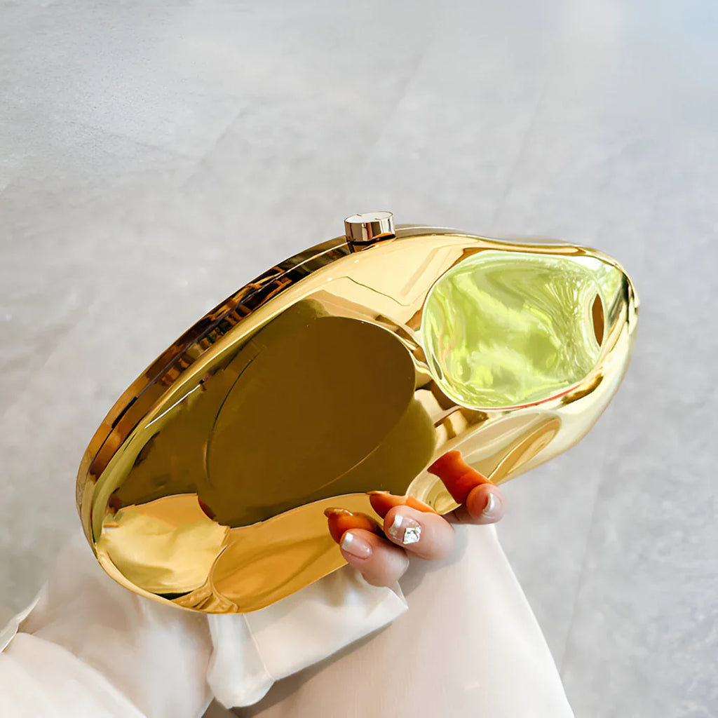 Vioraia Alba Acrylic Clutch Bag