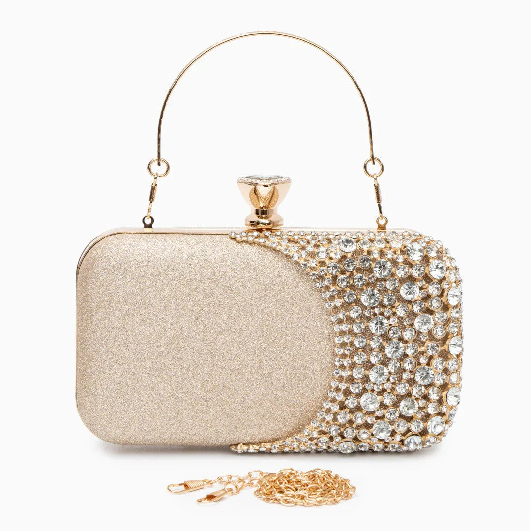 Vioraia Majestic Diamond Clutch Bag
