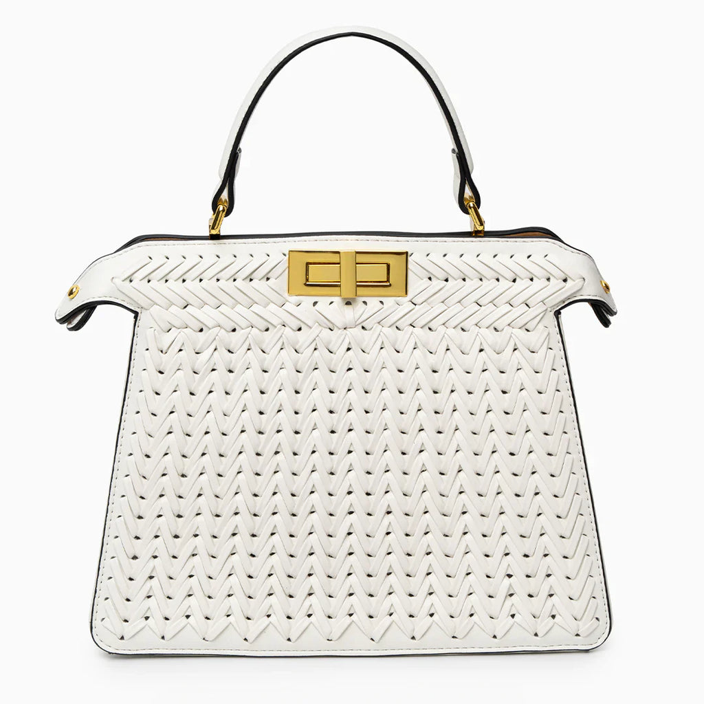 Vioraia Dionne Woven Handbag