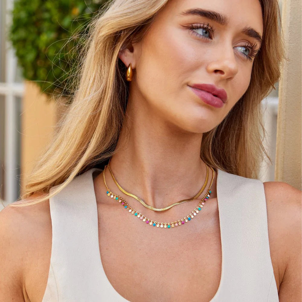 Vioraia Leila Bead Necklace