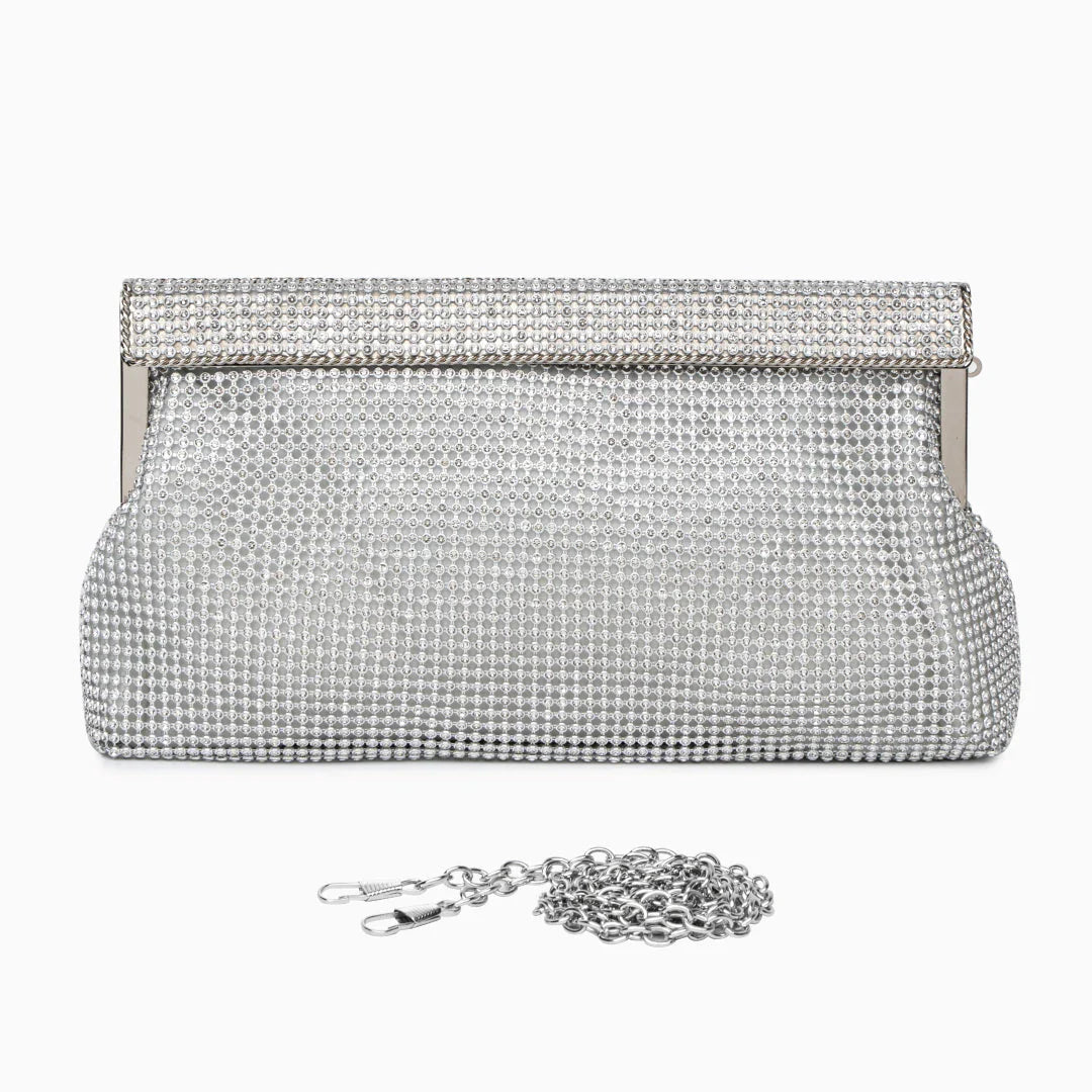 Vioraia Glitz Diamonds Clutch Bag