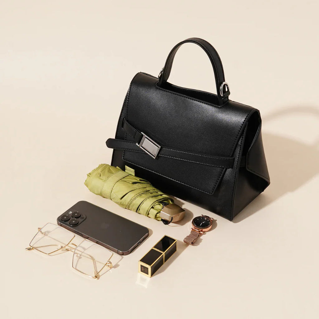 Vioraia Elira Buckle Tote Bag