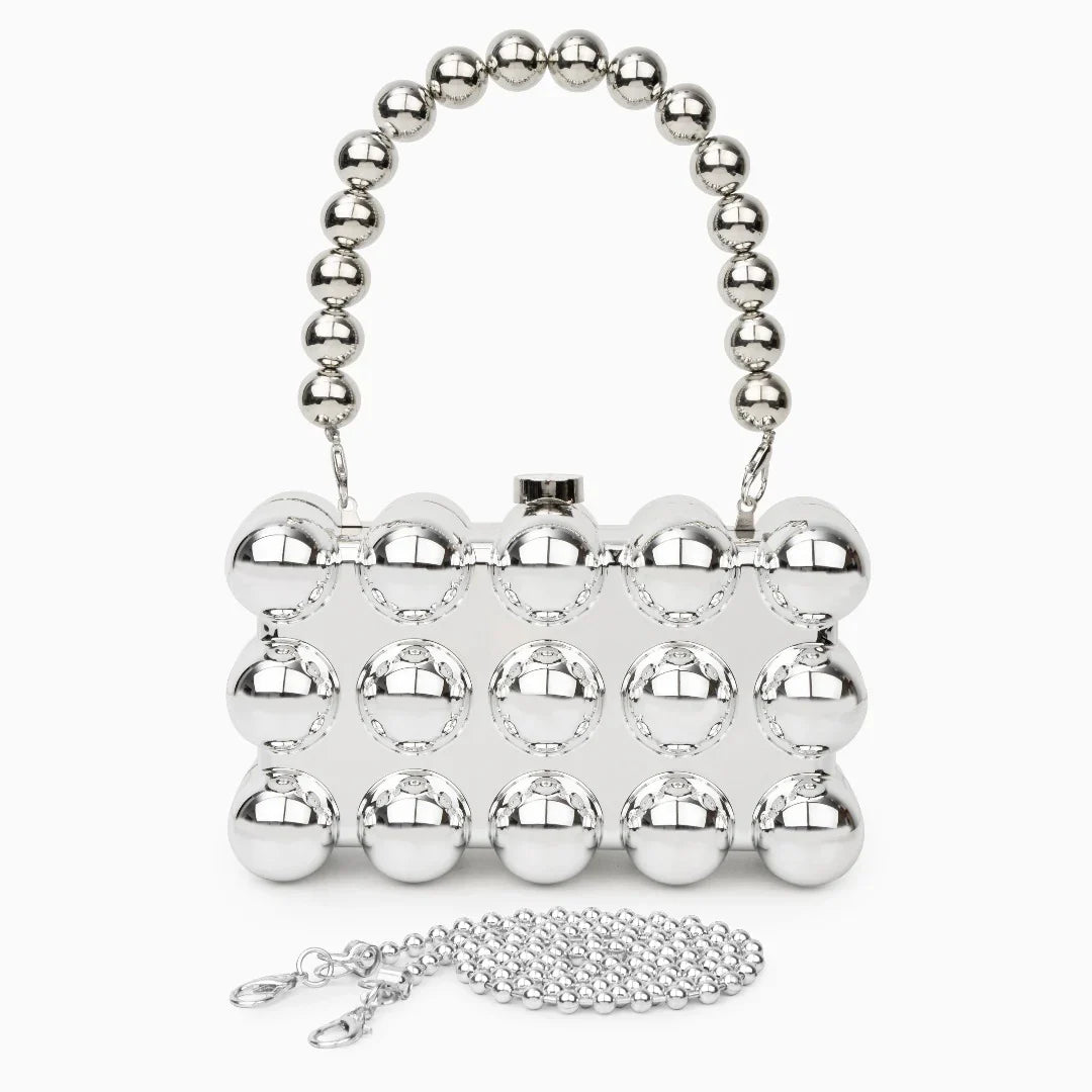 Vioraia Jada Acrylic Clutch Bag