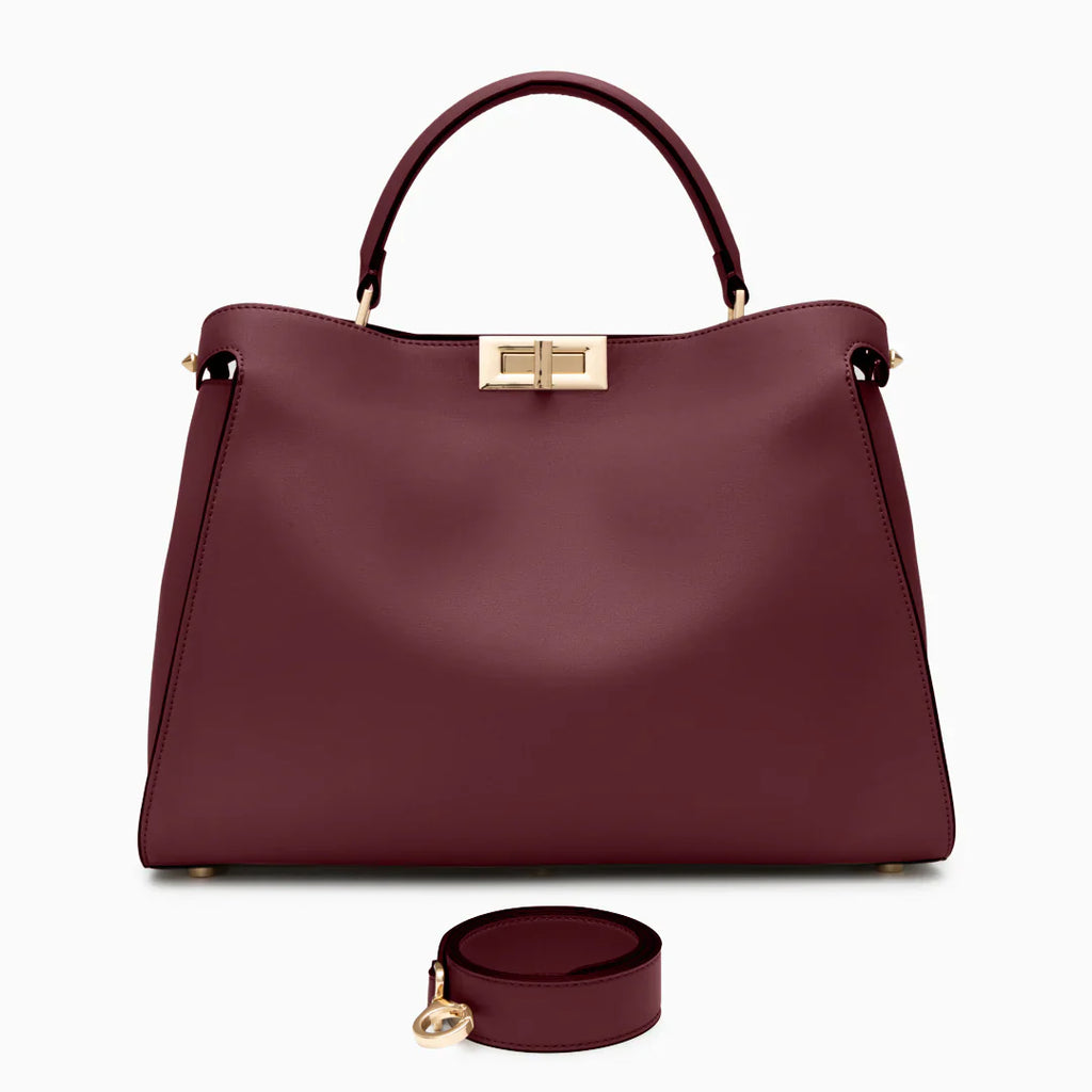 Vioraia Cleo Structured Tote Bag
