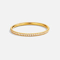 Vioraia Eternity 18K Crystal Ring