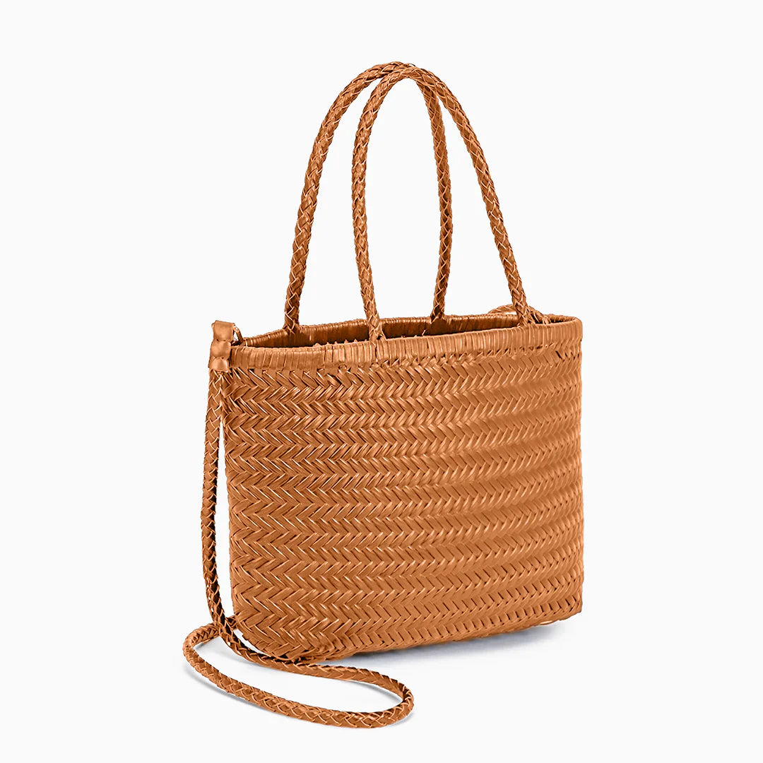Vioraia Brie Woven Handbag