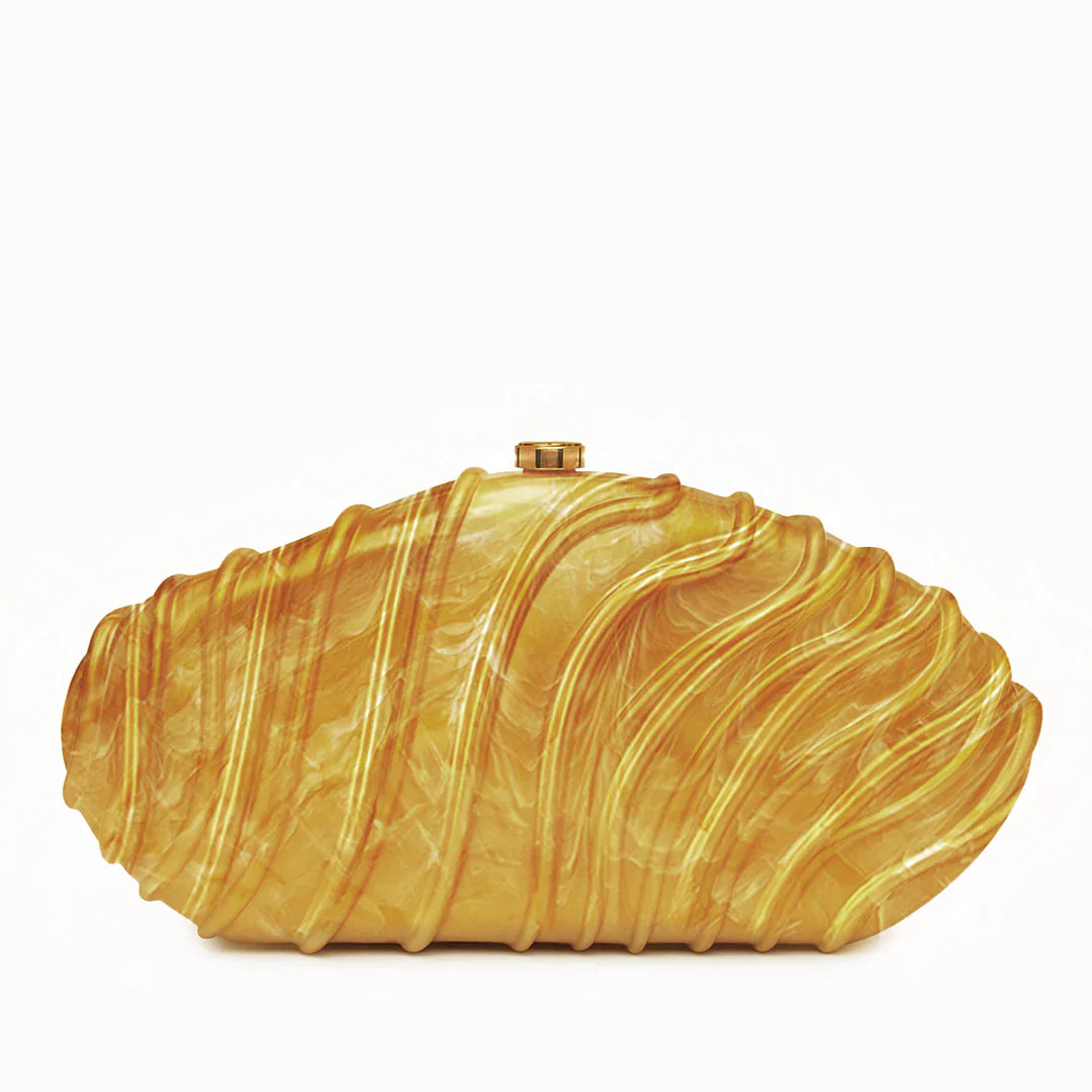 Vioraia Ravyn Shell Clutch Bag