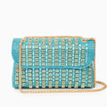 Vioraia Chantal Diamond Clutch Bag