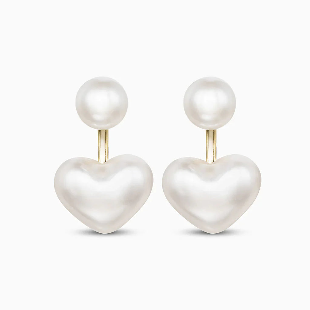 Vioraia Love Pearl Earrings