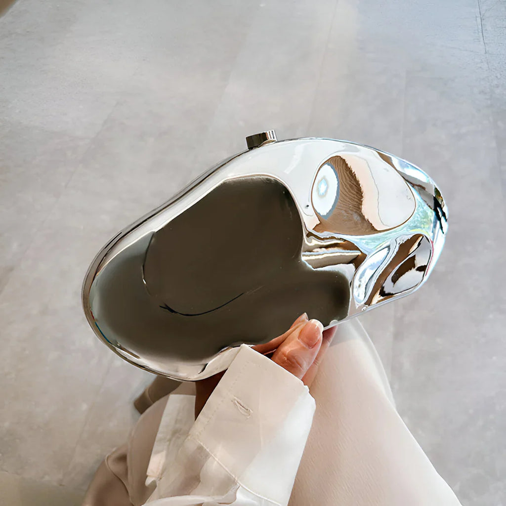 Vioraia Alba Acrylic Clutch Bag