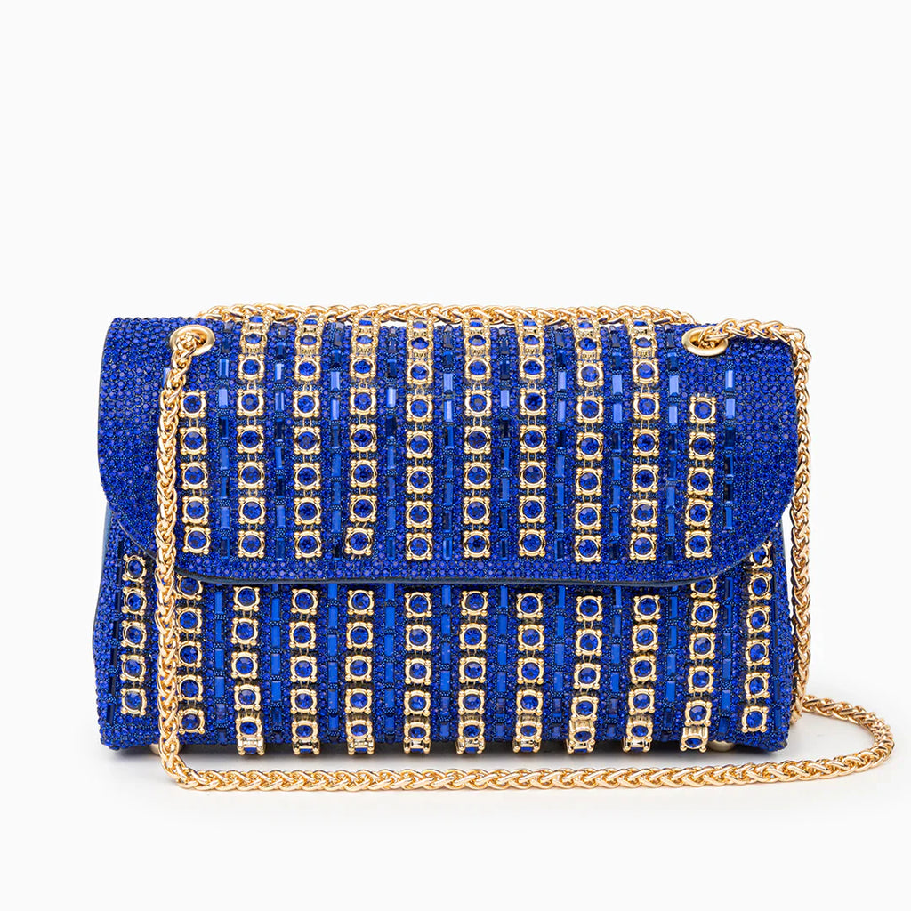 Vioraia Chantal Diamond Clutch Bag