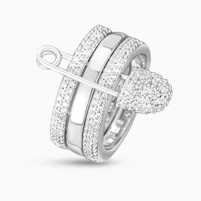 Vioraia Lustrous Pin Ring