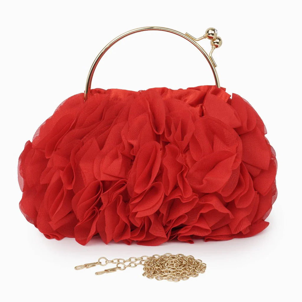 Vioraia Marilyn Flower Handbag