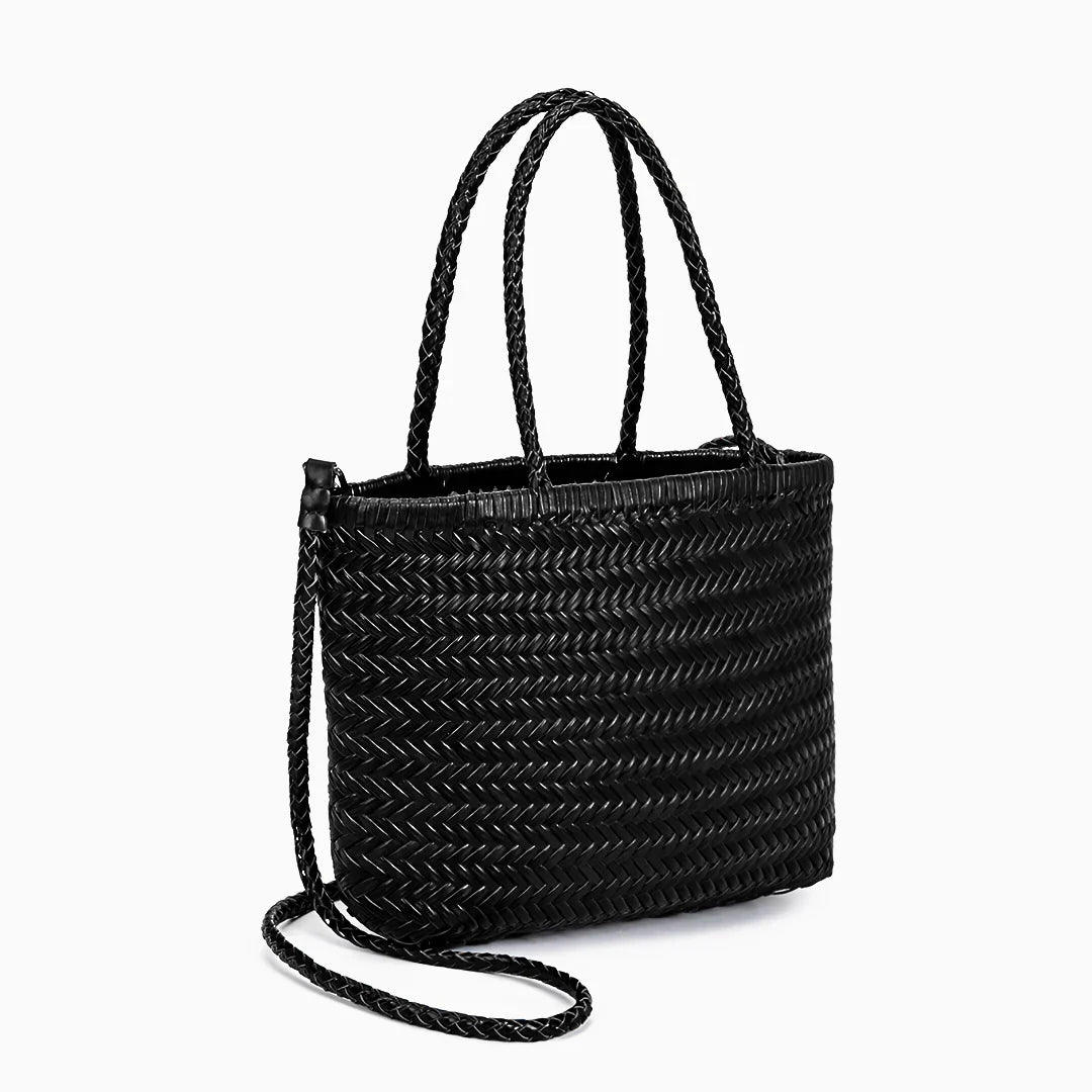 Vioraia Brie Woven Handbag