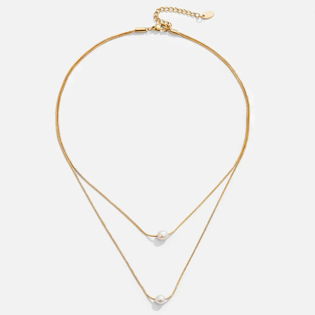 Vioraia Layered Freshwater Pearl Necklace
