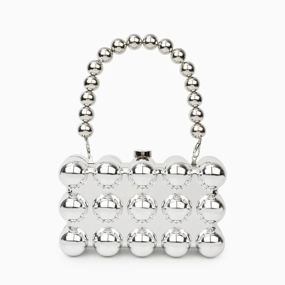 Vioraia Jada Acrylic Clutch Bag