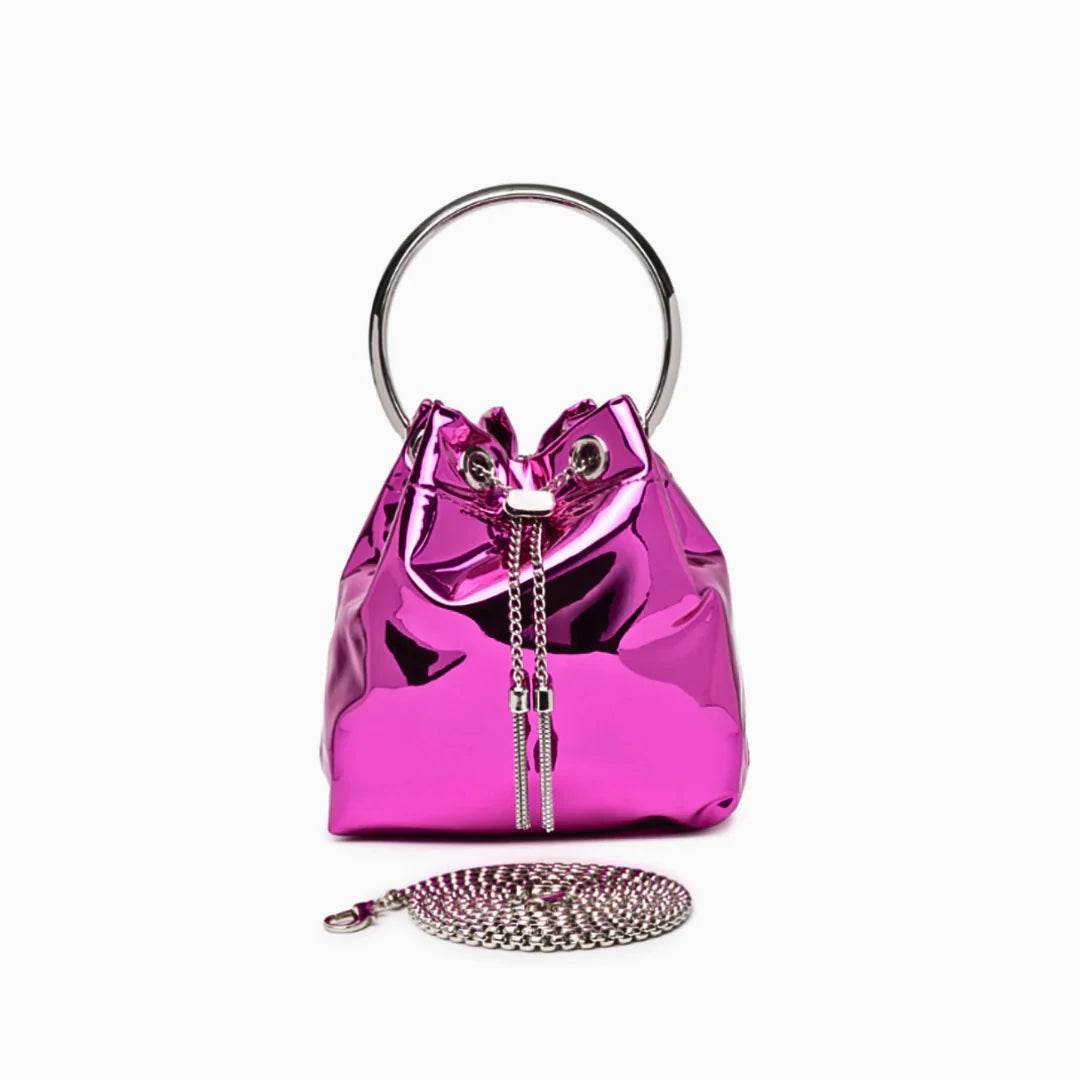 Vioraia Delaney Metallic Handbag