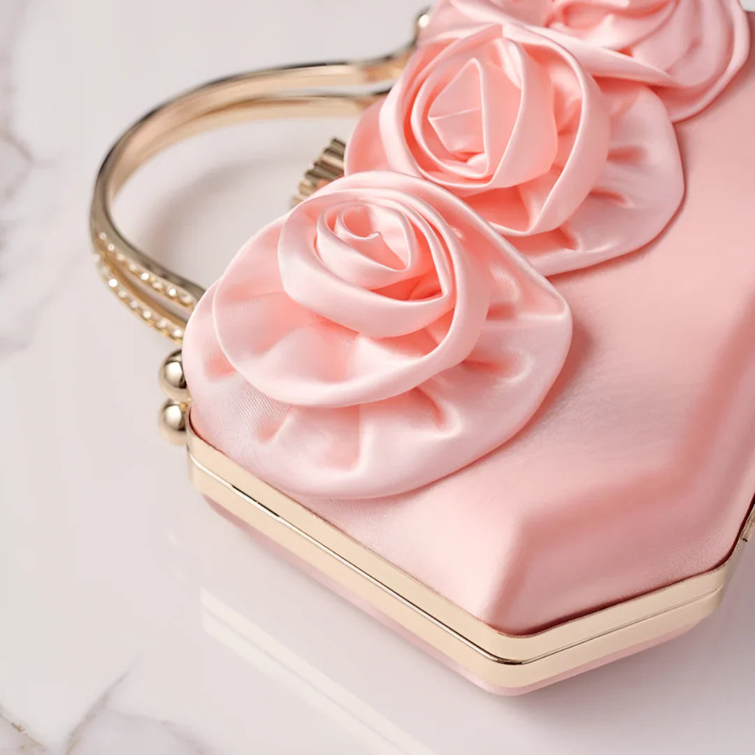 Vioraia Soleia Bloom Clutch Bag