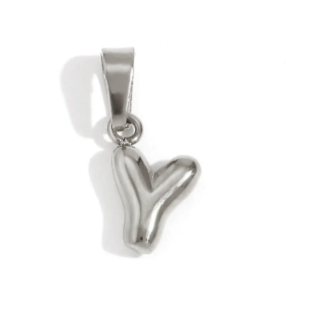 Vioraia Bubble Letter Necklace