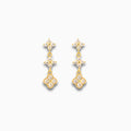 Vioraia Evelyn Crystal Bloom Earrings