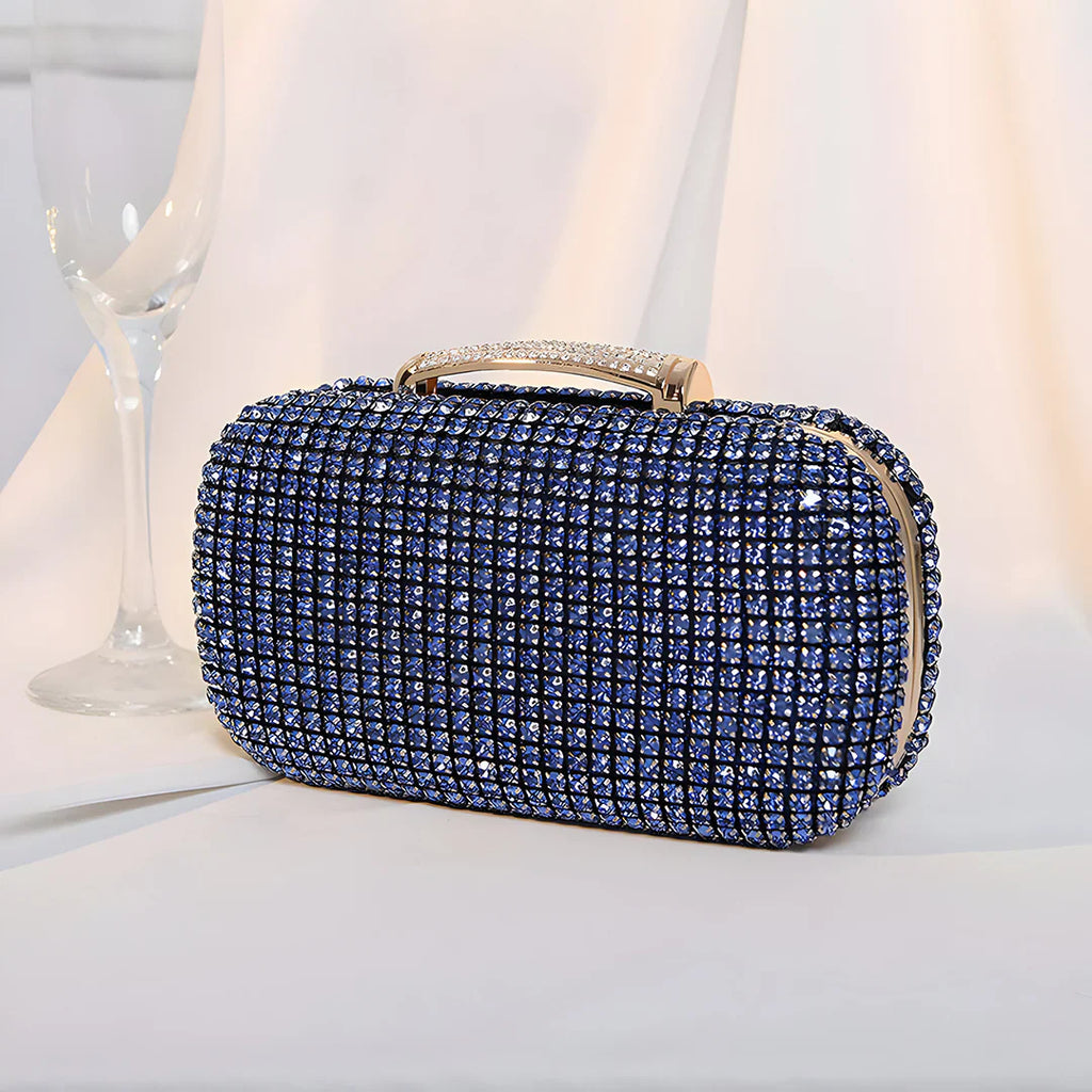 Vioraia (CS) Sara Diamond Encrusted Clutch Bag