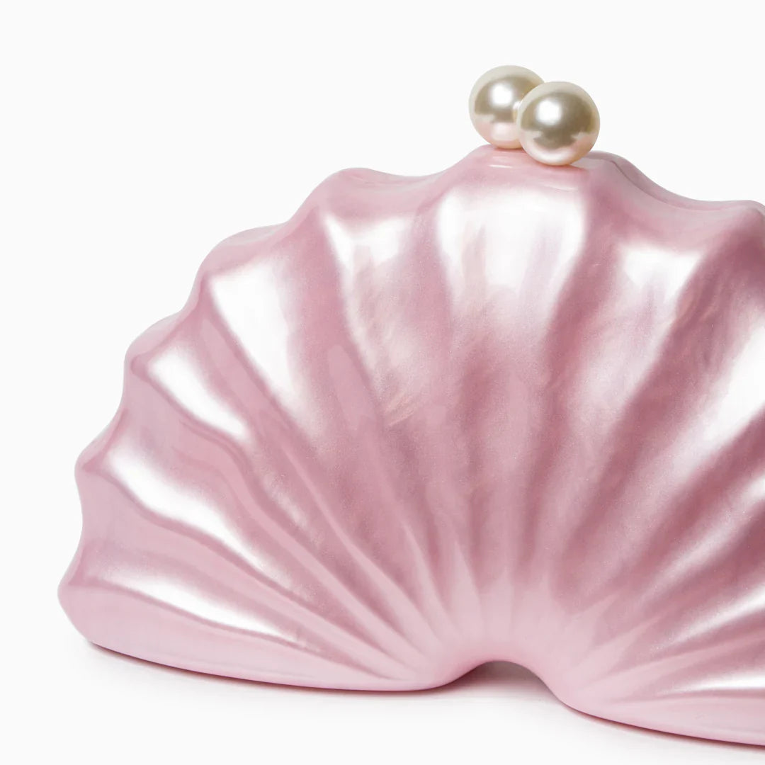 Vioraia Chloe Shell Clutch Bag