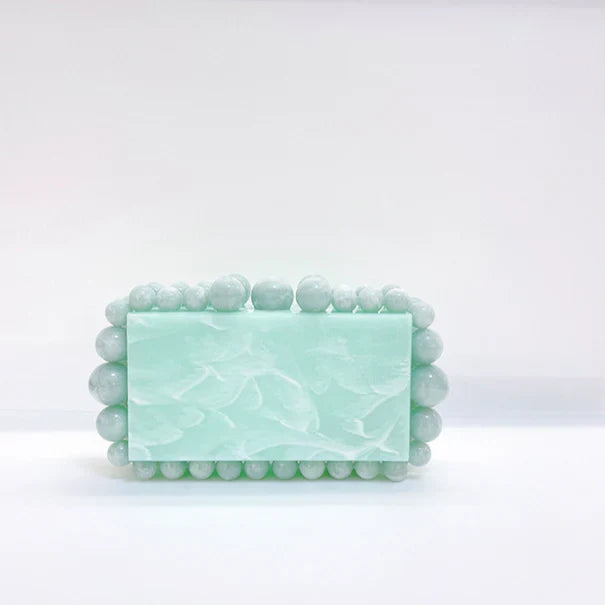 Vioraia Acrylic Cloud Clutch Bag
