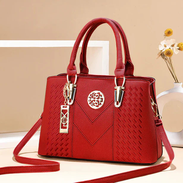 Vioraia Florence Embroidered Shoulder Bag