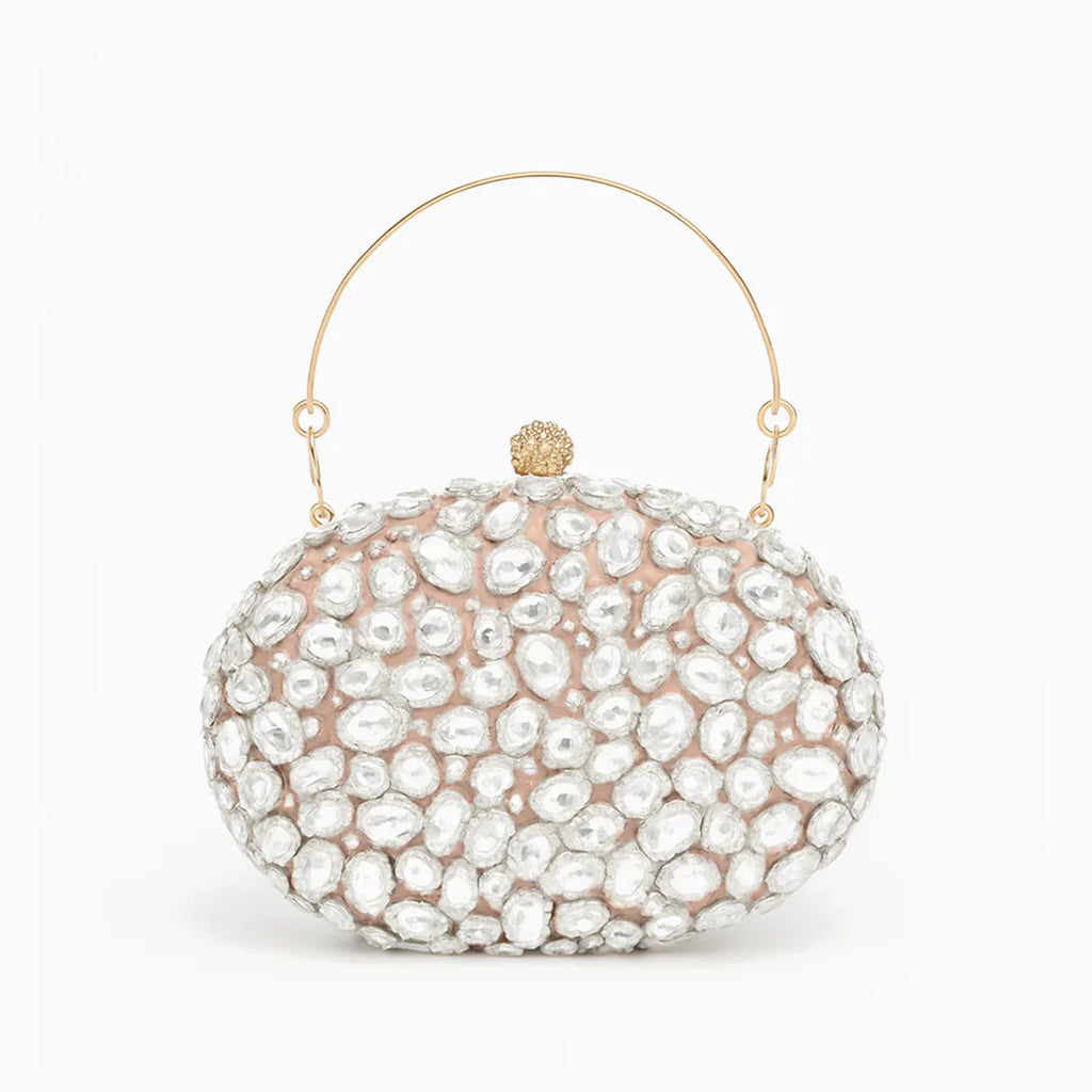 Vioraia Seraphine Gemstone Clutch Bag