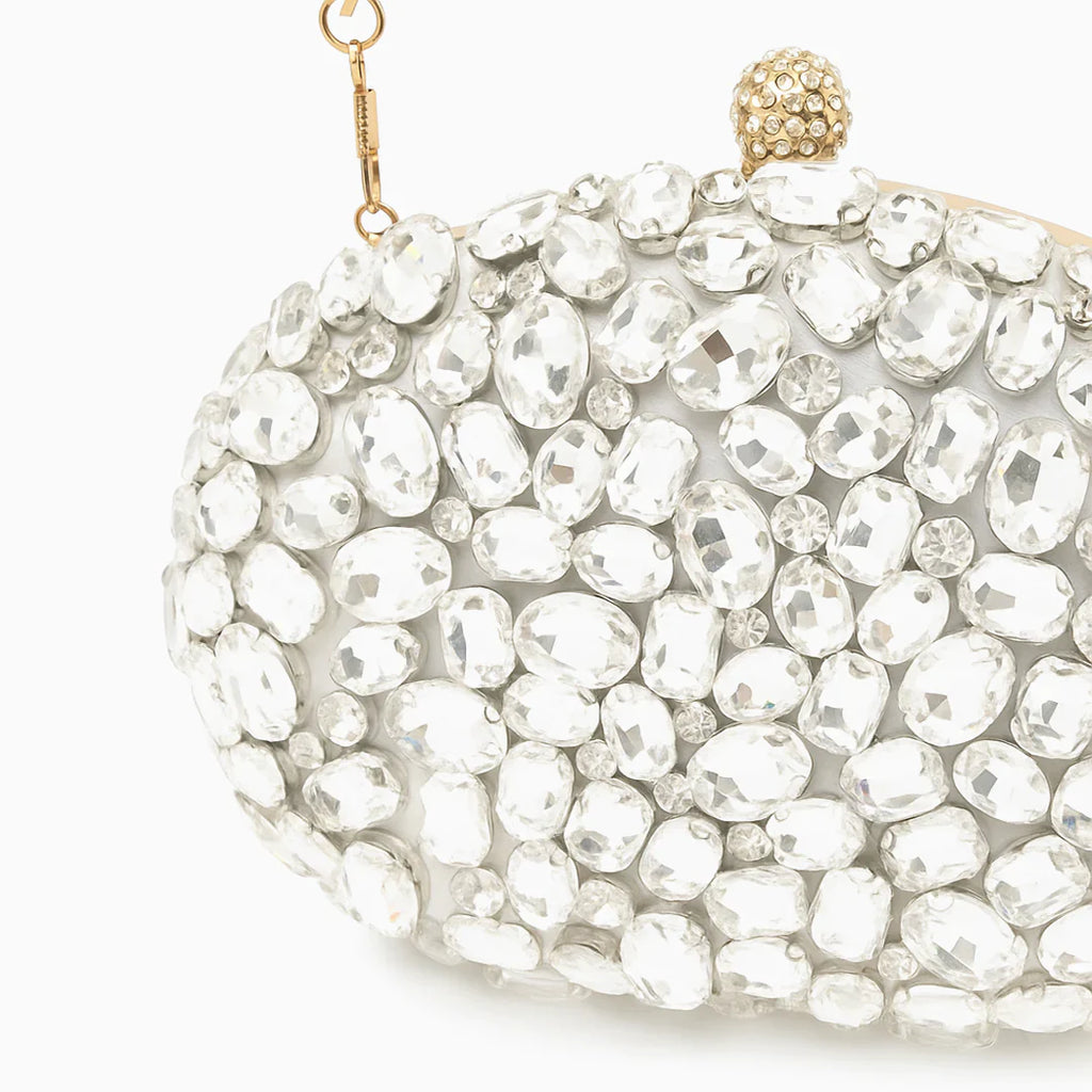 Vioraia Seraphine Gemstone Clutch Bag