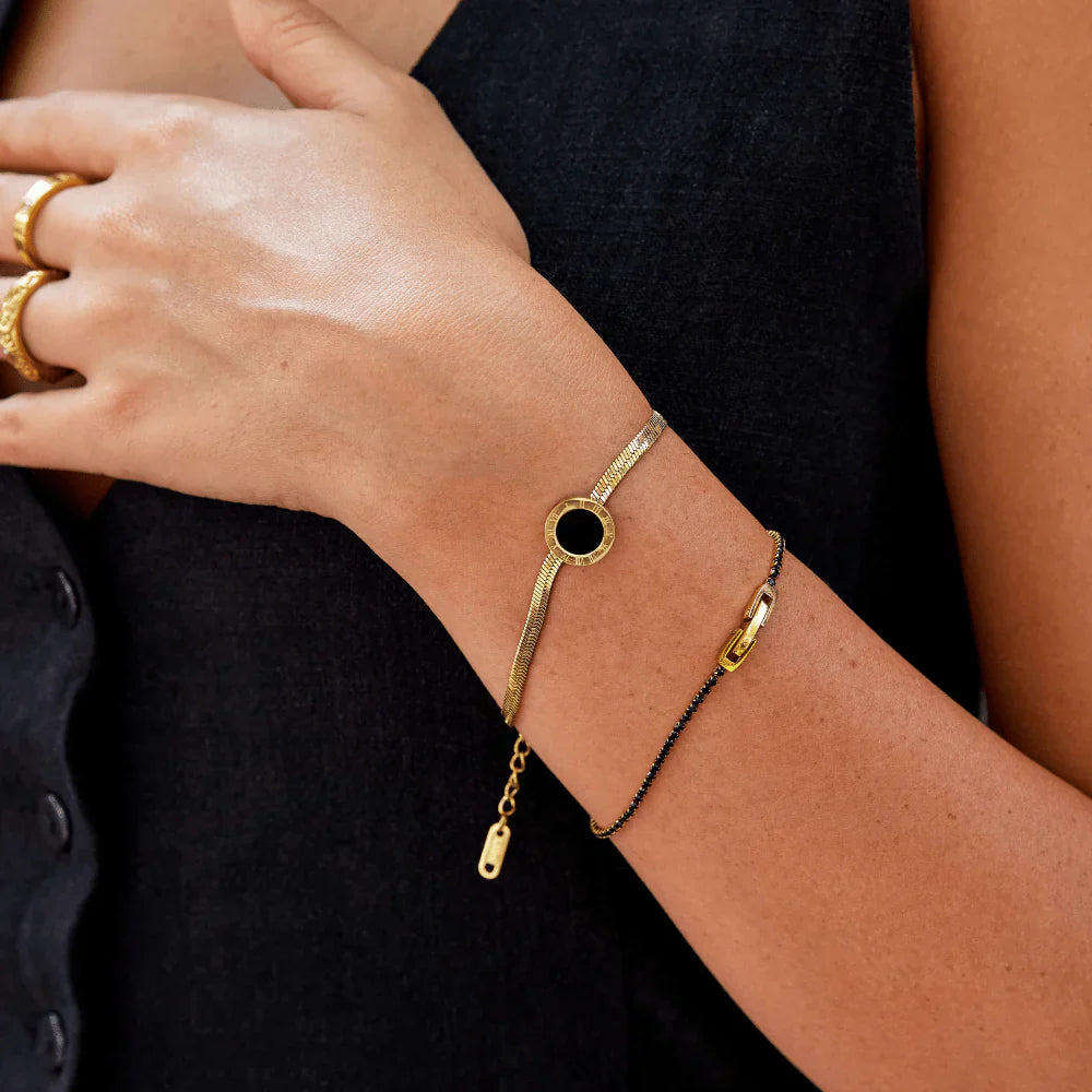 Vioraia Azalea Snake Chain Bracelet