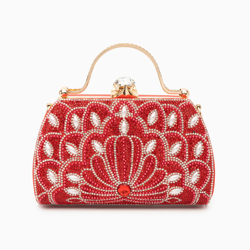 Vioraia Augustine Pearls Handbag