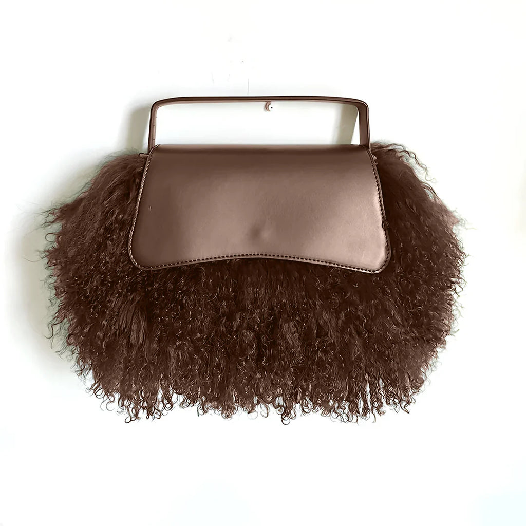 Vioraia Lennon Plush Handbag