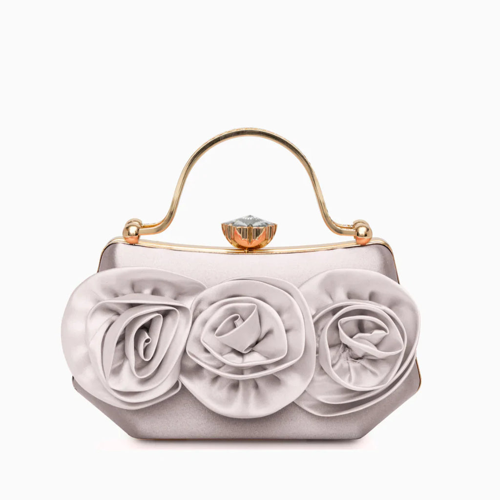 Vioraia Soleia Bloom Clutch Bag