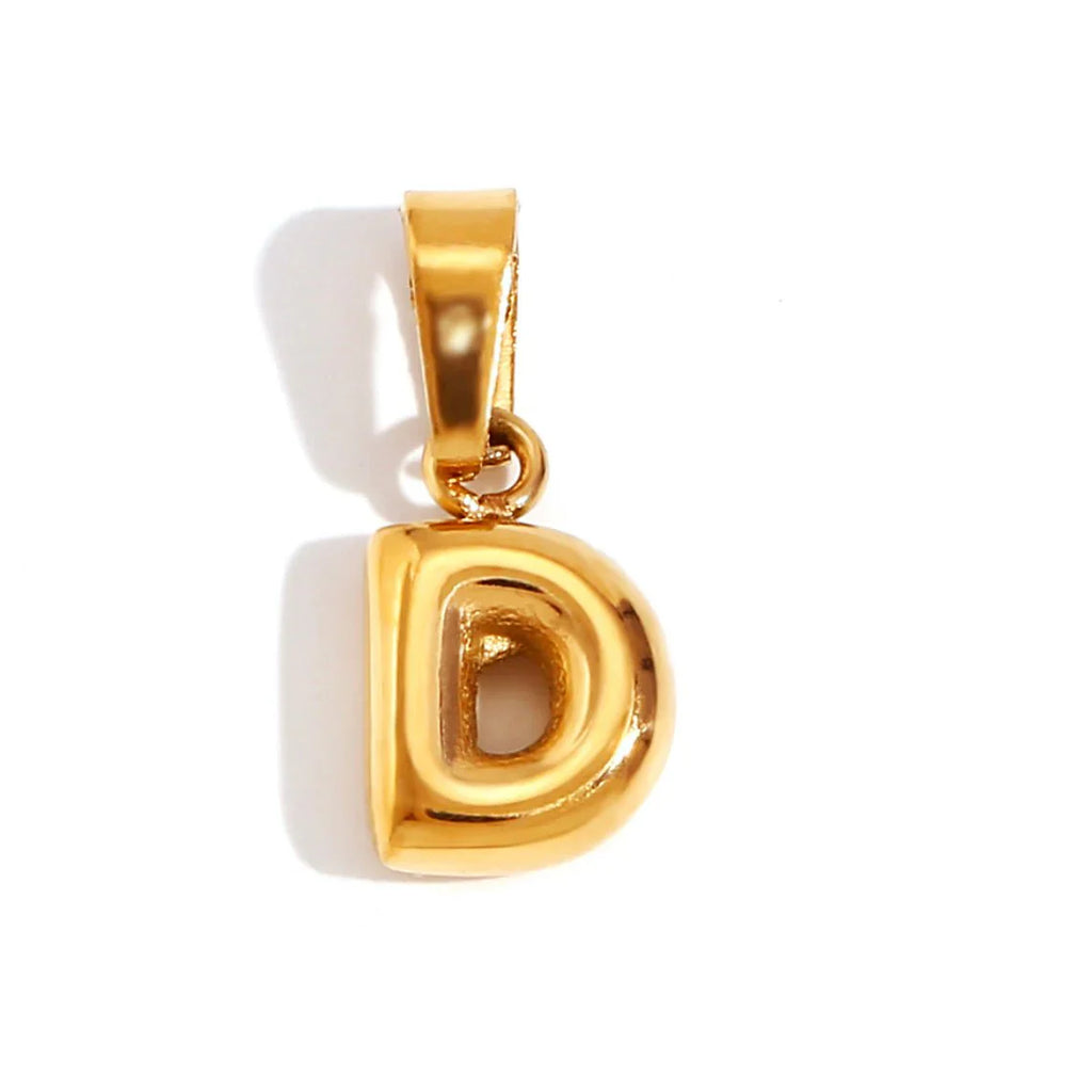 Vioraia Bubble Letter Necklace
