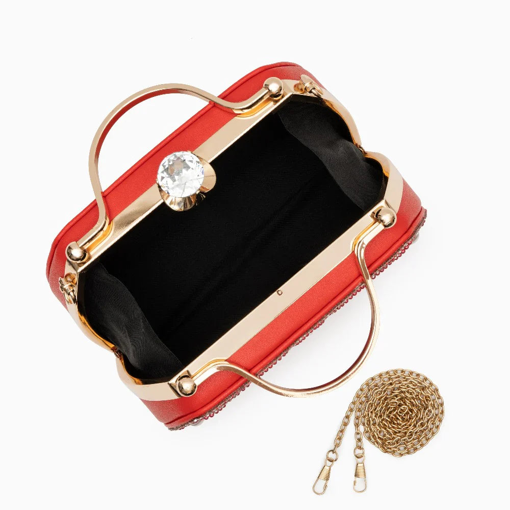 Vioraia Augustine Pearls Handbag