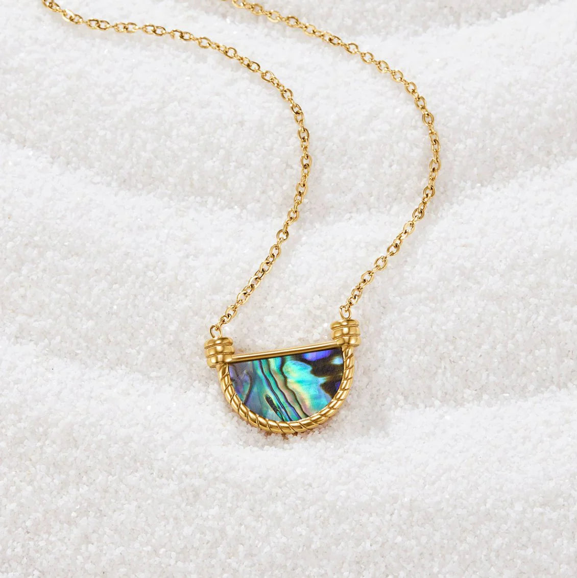 Vioraia Amalfi Turquoise Shell Necklace