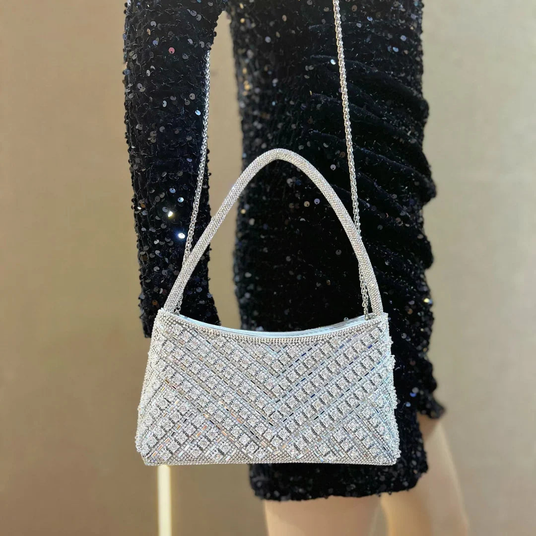 Vioraia Lyra Crystal Mini Shoulder Bag