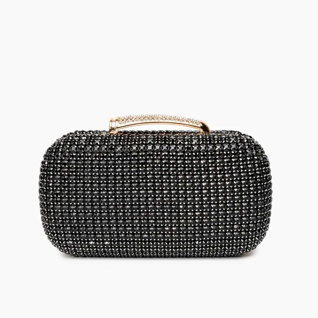 Vioraia Sara Diamond Encrusted Clutch Bag