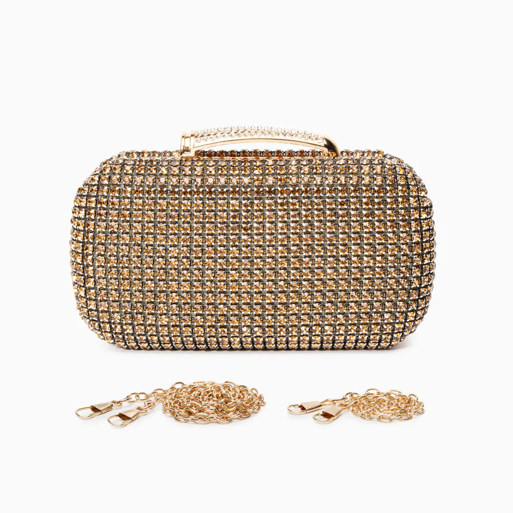 Vioraia (CS) Sara Diamond Encrusted Clutch Bag