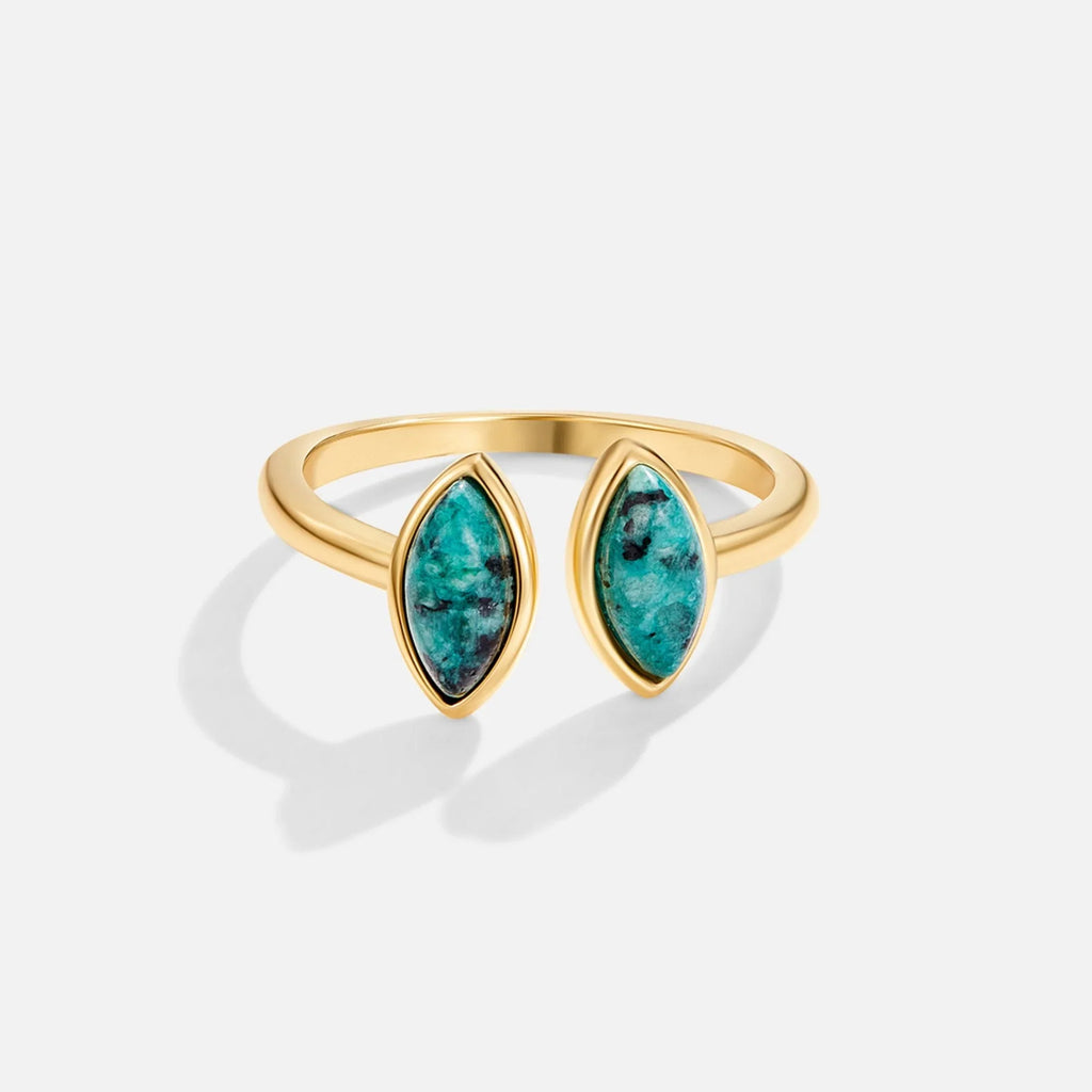 Vioraia Jade Green Wrap Ring