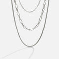 Vioraia Miela Layered Chain Necklace